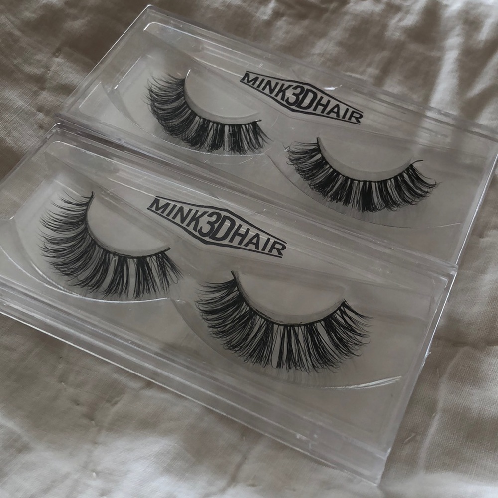 2 PC Mink Dramatic False Lashes
